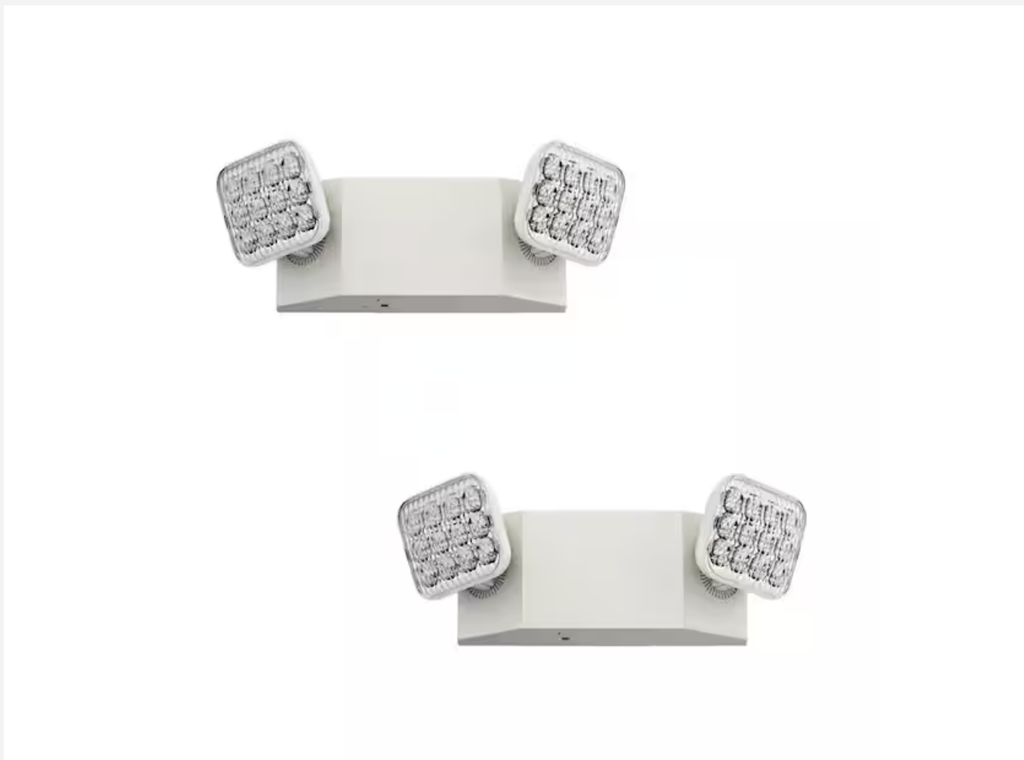 Contractor Select EU2C 120/277-Volt Integrated LED White Emergen